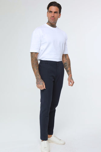 Step into sophistication with our Navy Linen Trousers! Perfect for any special occasion, these trousers exude elegance and style.