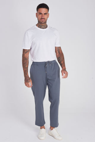 Gijon Harry Brown Trouser in Charcoal