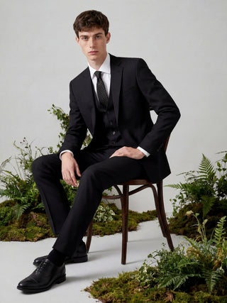 Harry Brown Raffi 3pc Suit in Black