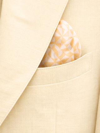 Giacomo Slim Fit Single Breasted Suit Jacket in Butternut