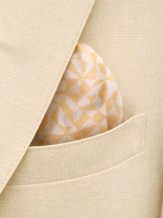 Giacomo Slim Fit Double Breasted Suit Jacket in Butternut