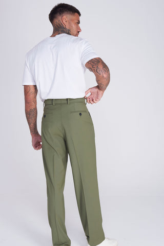 Malaga Harry Brown Trouser in Khaki