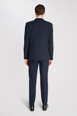 Alex Harry Brown Suit Jacket in Navy