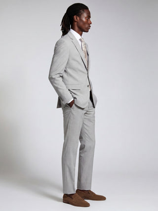 Alex Harry Brown Suit Jacket in Light Grey