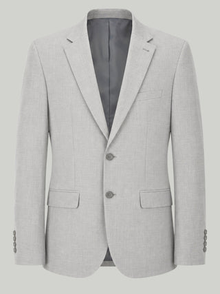 Alex Harry Brown Suit Jacket in Light Grey