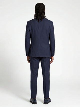 Alex Harry Brown Suit Jacket in Navy