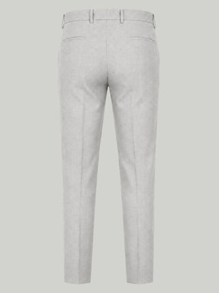 Alex Harry Brown Suit Trousers in Light Grey