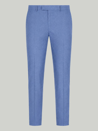 Alex Harry Brown Suit Trousers in Light Blue