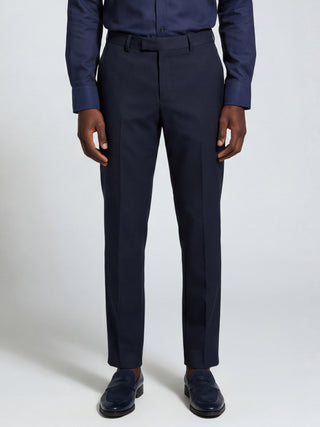 Alex Harry Brown Suit Trousers in Navy