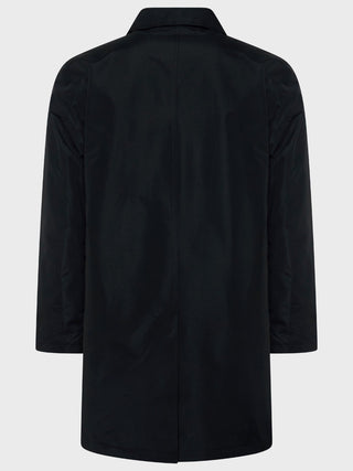 James Harry Brown Basic Raincoat in Black