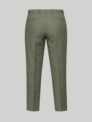 'PRE-ORDER ONLY' ONLY Giacomo Slim Fit Suit Trousers in Dark Green