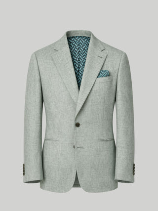 'PRE-ORDER ONLY' Giacomo Slim Fit Single Breasted Suit Jacket in Green