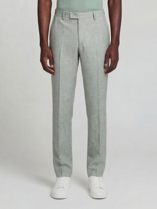 'PRE-ORDER ONLY' ONLY Giacomo Slim Fit Suit Trousers in Green