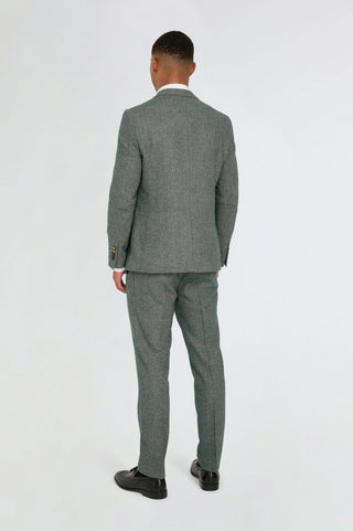 Henry Tweed Blazer in Green