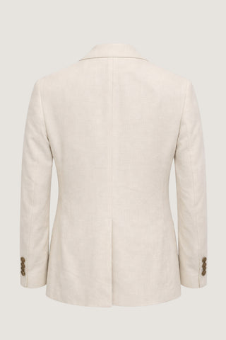 Giacomo Slim Fit Single Breasted Suit Jacket in Stone