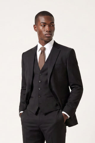 Harry Brown Raffi 3pc Suit in Black