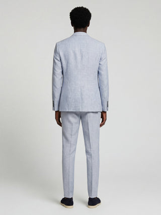 Giacomo Slim Fit Single Breasted Suit Jacket in Light Blue