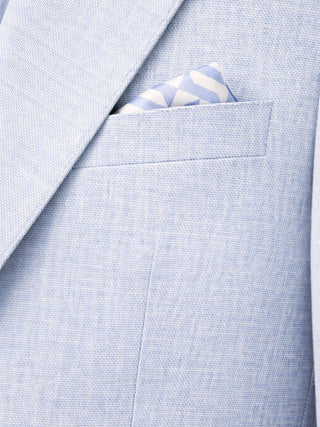 Giacomo Slim Fit Single Breasted Suit Jacket in Light Blue