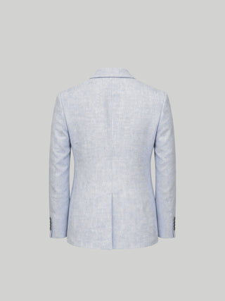 Giacomo Slim Fit Single Breasted Suit Jacket in Light Blue