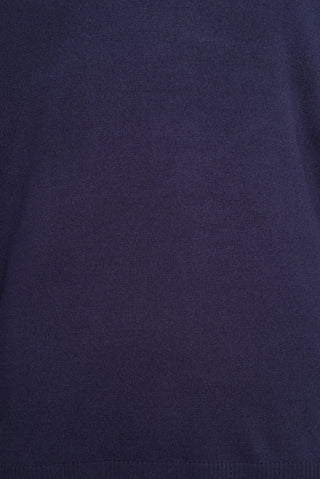 Rohan Open Collar Navy Long Sleeve Polo Shirt