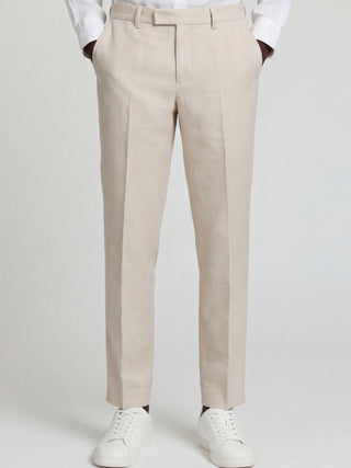 'PRE-ORDER ONLY' ONLY Giacomo Slim Fit Suit Trousers in Stone