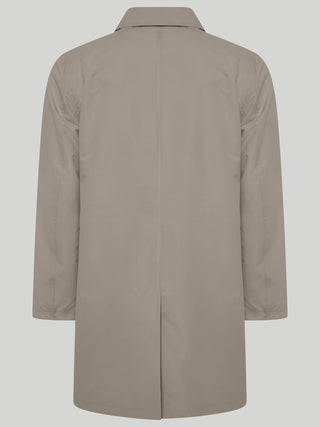 James  Harry Brown Basic Raincoat in Stone