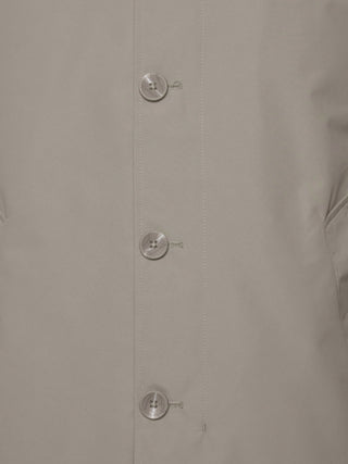 James  Harry Brown Basic Raincoat in Stone
