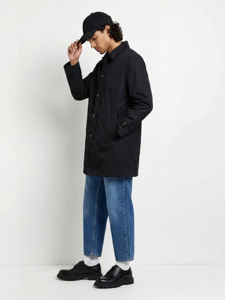 James Harry Brown Basic Raincoat in Black