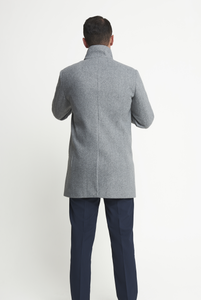 Silver sales grey coat