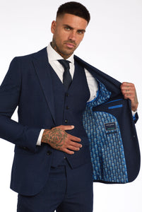 ARCHIE Blue Suit Jacket