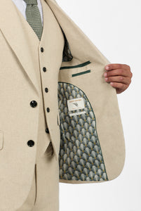 Ralph Oatmeal Suit Jacket