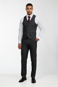 Archie March Grey Suit Waistcoat