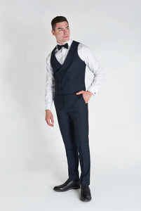 Oliver Navy Dinner Suit Waistcoat