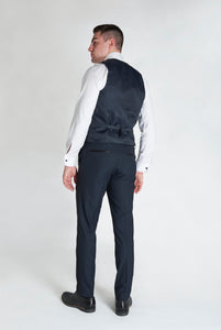 Oliver Navy Dinner Suit Waistcoat