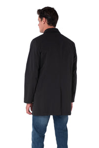 Back of Harrison Trench Coat